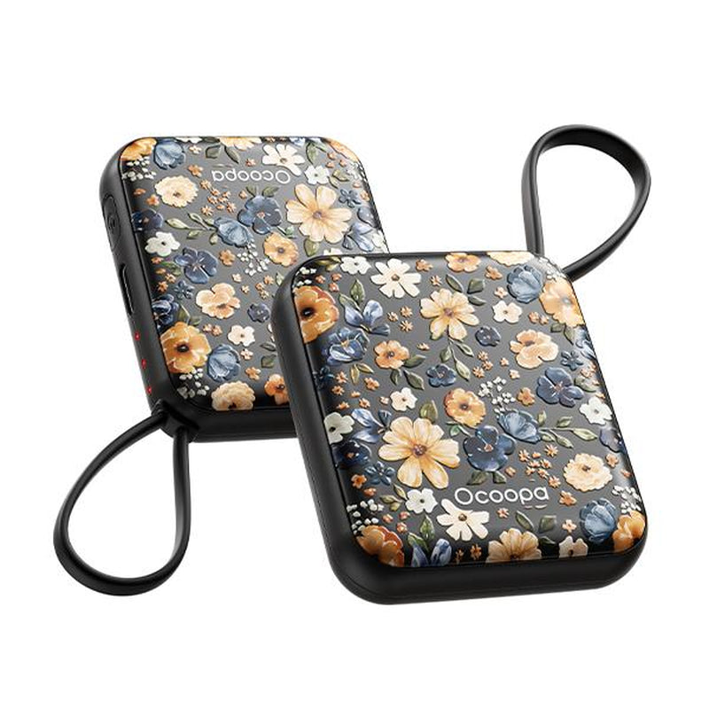 Ocoopa UT5 Nano Rechargeable Hand Warmers - 2 Pack with Smart Temperature Control, Compact Design for Outdoor Adventures - Perfect Holiday Gift for Hunters, Golfers, and Campers