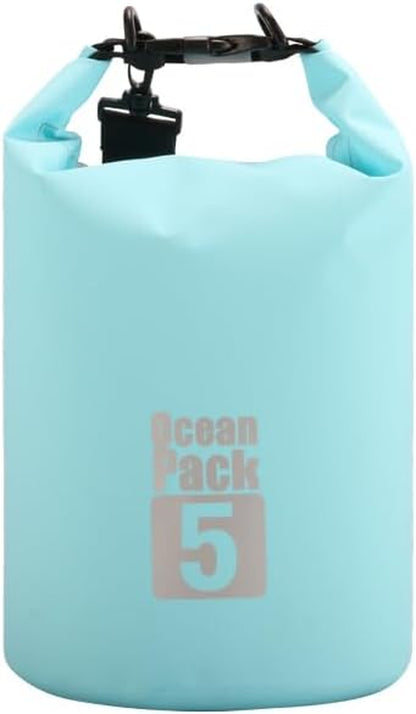 Floating Waterproof Dry Sack - Available in 2L, 5L, 10L, 20L, and 30L for Boating, Kayaking, Hiking, Snowboarding, Camping, Rafting, Fishing, and Backpacking