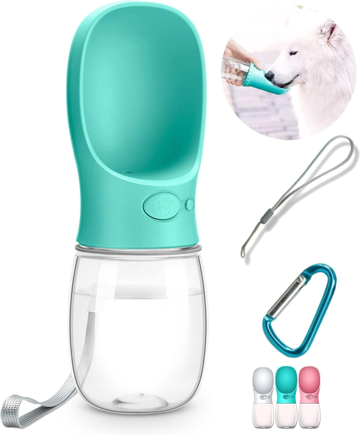 Portable Leak-Proof Dog Water Bottle - Travel-Friendly Pet Water Dispenser for Dogs and Puppies