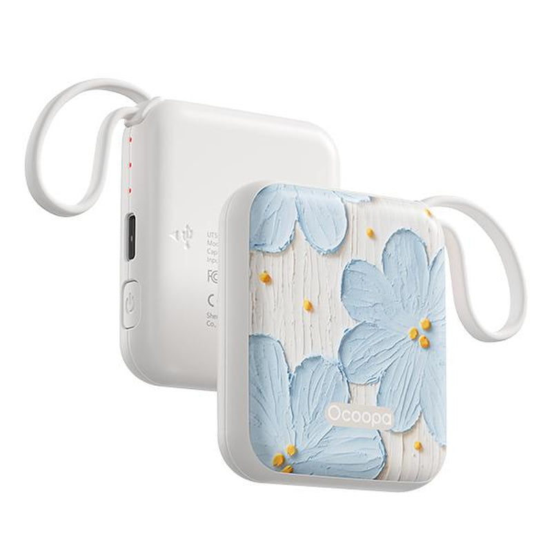 Ocoopa UT5 Nano Rechargeable Hand Warmers - 2 Pack with Smart Temperature Control, Compact Design for Outdoor Adventures - Perfect Holiday Gift for Hunters, Golfers, and Campers