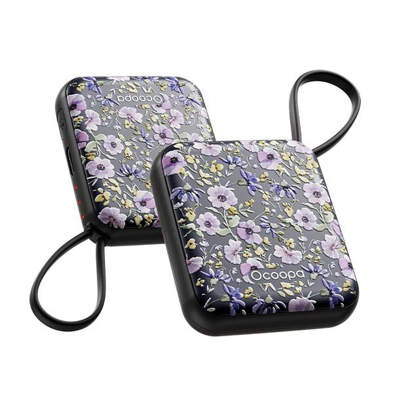 Ocoopa UT5 Nano Rechargeable Hand Warmers - 2 Pack with Smart Temperature Control, Compact Design for Outdoor Adventures - Perfect Holiday Gift for Hunters, Golfers, and Campers