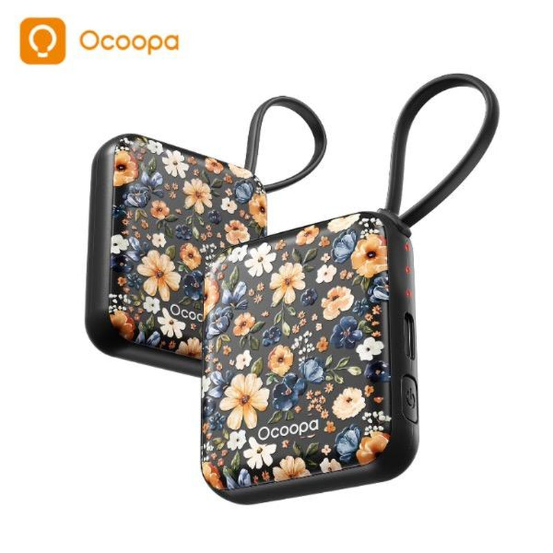 Ocoopa UT5 Nano Rechargeable Hand Warmers - 2 Pack with Smart Temperature Control, Compact Design for Outdoor Adventures - Perfect Holiday Gift for Hunters, Golfers, and Campers